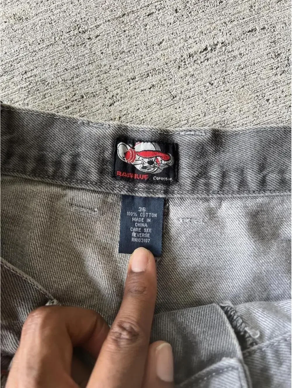 90s-2000s RawBlue Baggy Jorts